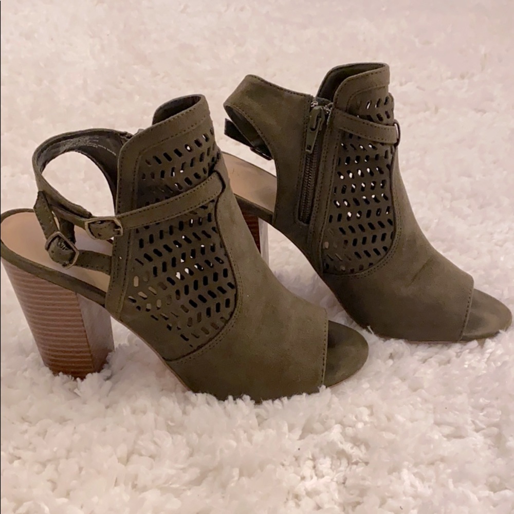 Open Toe Booties